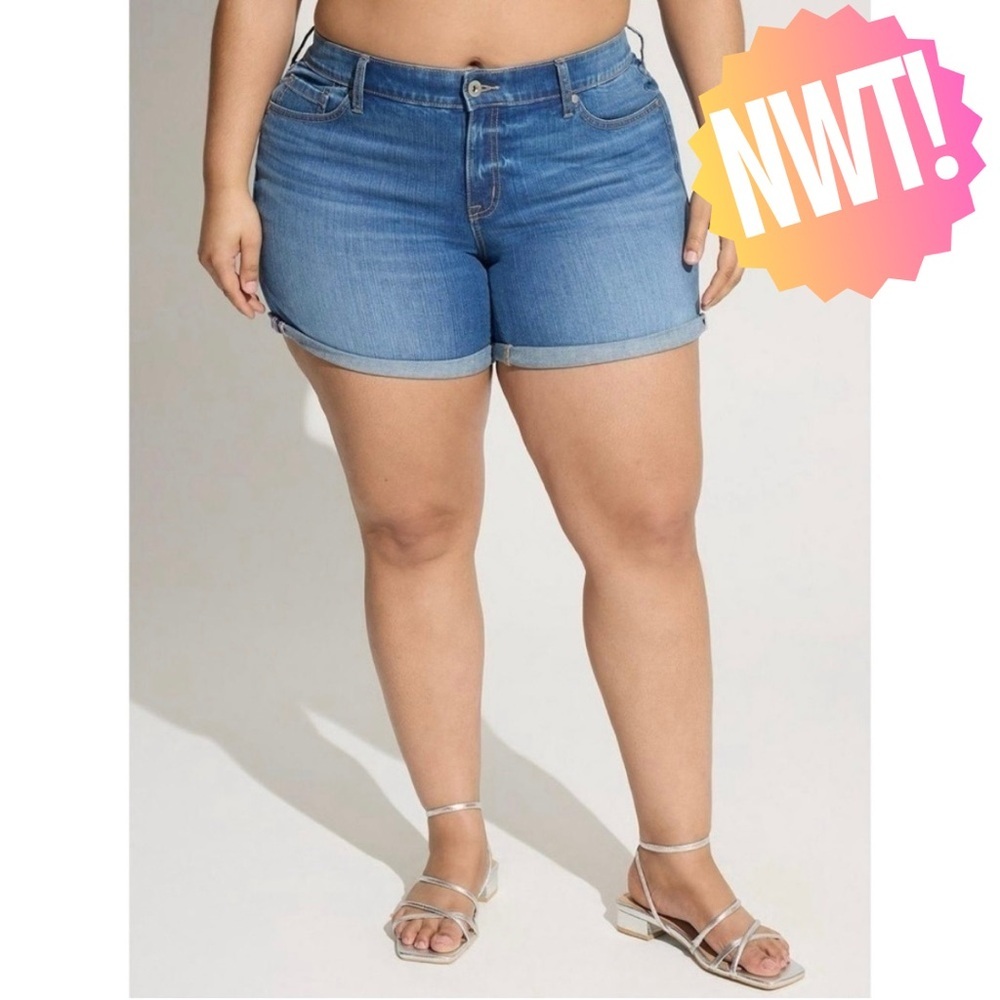 Torrid 5 Inch Vintage Stretch Mid-Rise Short - Hideaway